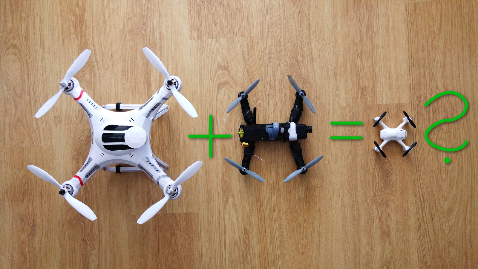 Cudów nie ma - przynajmniej jeśli chodzi o quadrocoptery ! :)
